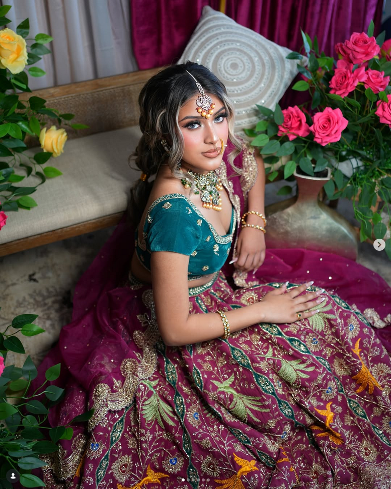Semi-Bridal Makeup Look